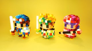 【LEGO】レゴでドラクエⅡの主人公たちを作ってみた【Build \