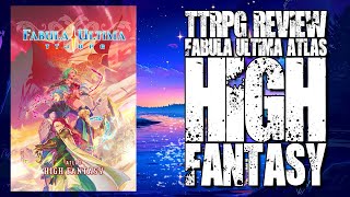 #TTRPG Review - Fabula Ultima Atlas High Fantasy