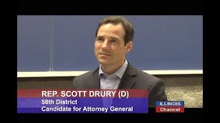 One-on-One with Scott Drury (D) Candidate for IL Attorney-General