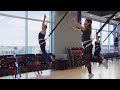 Aerial bungee class delivers tough workout with low-impact moves