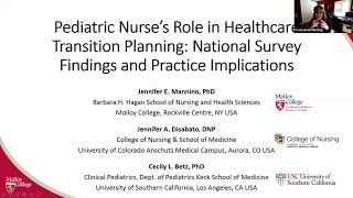 Healthcare Transition Planning for Adolescents and Young Adults with Special Needs