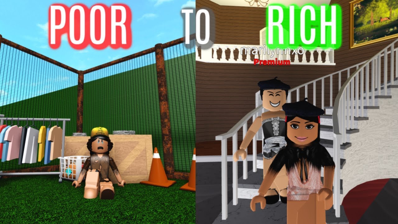 POOR To RICH || Roblox Bloxburg - YouTube