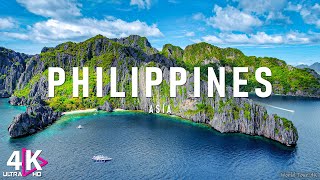 Philippines 4K Relaxation Film - Peaceful Piano Music - Travel Nature