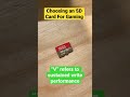 Choosing an SD Card for Gaming