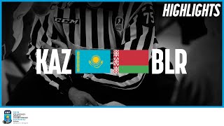 Kazakhstan vs. Belarus | Highlights | 2019 IIHF Ice Hockey World Championship Division I Group A