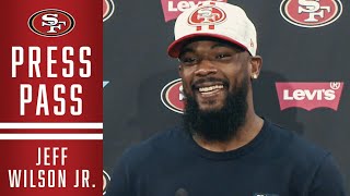 Jeff Wilson Jr. Talks Recovery from Knee Injury | 49ers