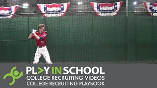 Tim Nicholson   Hitting - Mid Atlantic Red Sox - Filmed June 2020 - www.PlayInSchool.com