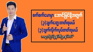 successmore အောင်မြင်ဖို့အတွက် (၃)ချက်တွေးတတ်ရမယ် (၃)ချက်လိုက်လုပ်ရမယ် လီတာကြီးကိုဆန်းမင်း