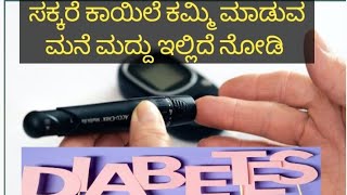 Diabetes mellitus explaind in kannada/# sakkare kayilege home remedy in kannada/#madhu