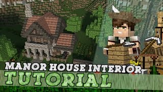 Minecraft Tutorial: Medieval Manor House Interior!