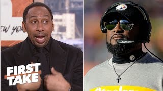Mike Tomlin hot-seat talk offends Stephen A. Smith | First Take