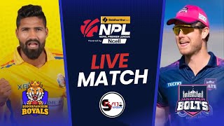 NPL Final: Janakpur Bolts vs Sudurpaschim Royals Live | Match Preview | Nepal Premier League 2024