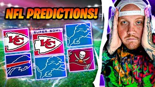 TIM REACTS TO HIS NFL PLAY OFF PREDICTIONS