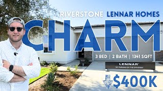 Charm Floor plan - Lennar Homes-Walk Through FULL TOUR [Fresno Real Estate Agent] Riverstone, Madera