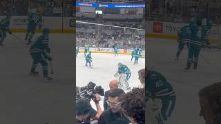 Players Begin Warm-Ups! - Sharks vs Panthers 1/25/25 #sjsharks  #nhl  #flapanthers