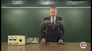 Demonstration of the electric field on the sultanas | МИФИ Гервидс Валериан Иванович