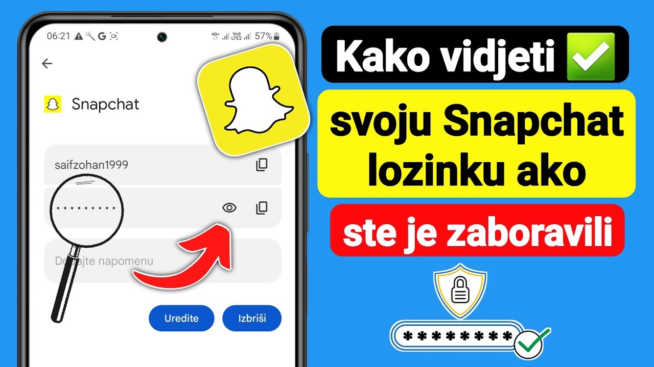 Kako Vidjeti Svoju Snapchat Lozinku Ako Ste Je Zaboravili | Pogledajte ...