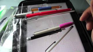 results of stylus comparison test