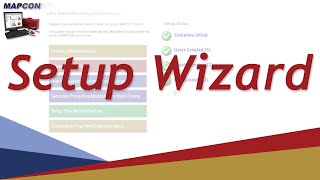 MAPCON Setup Wizard - MAPCON CMMS