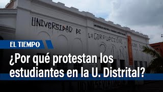 Estudiantes denuncian presencia de paramilitares en la Universidad Distrital | El Tiempo