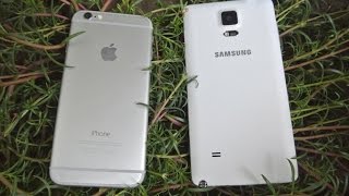Samsung Galaxy Note 4 vs iPhone 6 1080p Camera Test HD