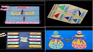 4  Easy Maths Project | Maths Working Model | Maths TLM #mathsworkingmodel  #mathstlm