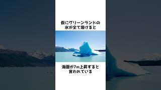 【地理/地政学】グリーンランドに関する雑学【おもしろ地理雑学】#shorts #地理 #雑学 #地政学