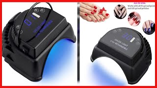 Great product -  MINI LOP 64W Rechargeable Pro LED Gel Nail UV Light Wireless UV LED Nail Lamp Cordl