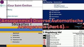 [Ansagenmix] Diverse Automatische Ansagenmix (Part 6)