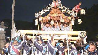 2023.05.03 神戸市東灘区 森區 だんじり【森稲荷神社 宮入】練り回し　令和五年五月三日(水･祝)