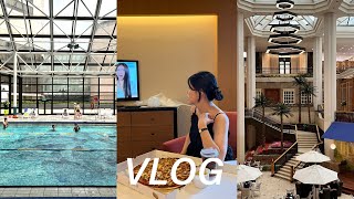 [VLOG] 스위스그랜드호텔 | 3분만에 보여주는 초스피드 브이로그 | 녹원쌈밥 | 한남동 쇼핑 | 직장인 감성 호캉스