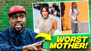 Kanye Calls Out Kim Kardashian for Abandoning Their Sons!