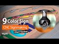 Making a 9 Color Sign (Short Version) | ToolsToday