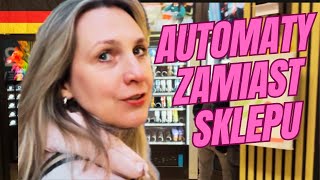 ŻYCIE w NIEMCZECH zaskakuje ⭕️ dziwne miejsce📍sklep z automatami na jedzenie 🇩🇪