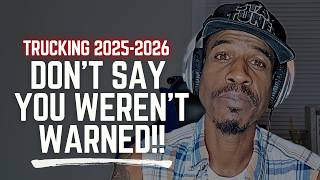 11 reasons to re-think becoming a truck driver in 2025-26!