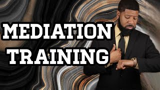 Mediation Training to Become a Mediator