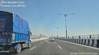 mumbai shivadi to ulwe city cia shivadi nava sheva newly construction bridge