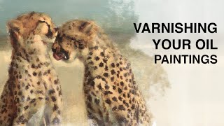 Varnishing Your Oil Paintings. Which Varnish Should I Use? Gamvar Versus Final Finishing Varnish