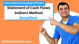 Statement of Cash Flows Indirect Method | Intermediate Accounting | CPA Exam FAR