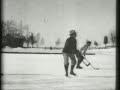 1898 oldest ice hockey film footage