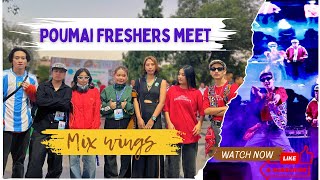 Mix wings attending Poumai Fresher’s Meet 2024 | Mix Wings dance