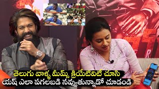 Anchor Suma Funny Interview With Yash and Prashanth Neel | KGF Chapter 2 Movie Team | TeluguOne