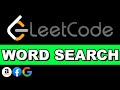 LeetCode Word Search | Depth First Search | Python