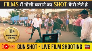 Film ki Shooting Kaise Hoti Hai | Bollywood Shootout Scene | BTS Making Action Fil || Mohini Vlogs💫