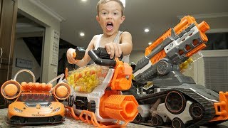 Nerf War: Gun BABY 13!