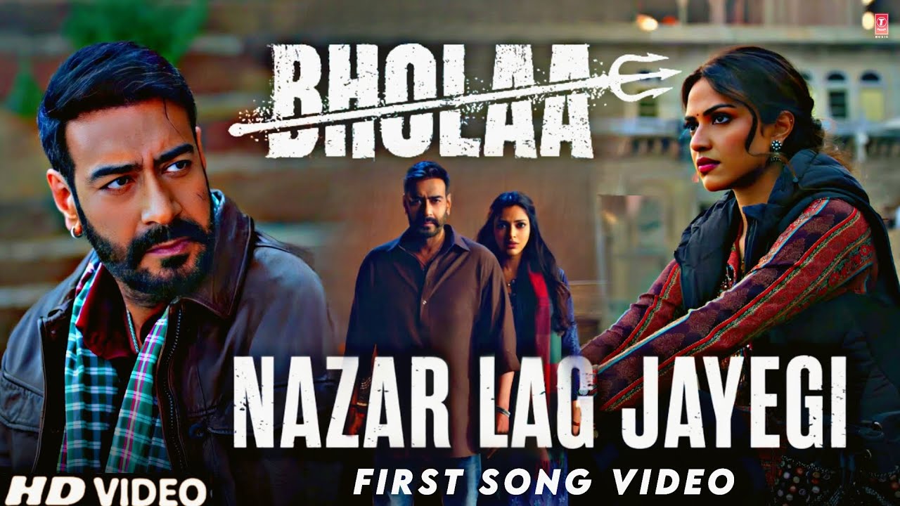 NAZAR LAG JAYEGI Song - Bholaa | Ajay Devgan, Aamla Paul, Bhola Movie ...