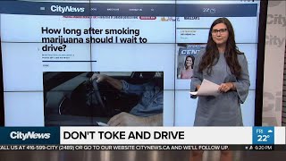 Getting behind the wheel after smoking pot? Wait it out