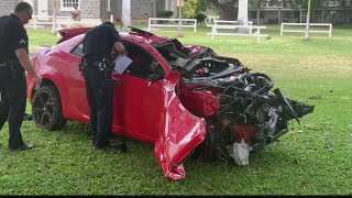 Multiple car accident leaves man in critical condition, 2 others injured