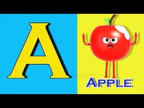 A For Apple, B For Ball, Abc Phonics Songs, Alphabets, Alphabet Songs ...