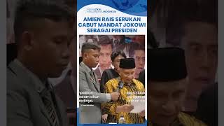 Anies Diduga Dijegal, Amien Rais Serukan Mosi Tidak Percaya, Cabut Mandat Jokowi Sebagai Presiden